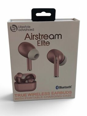 Lifestyle Advanced Airstream Elite True Wireless Earbuds - Rose Gold